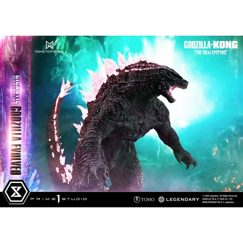 Prime 1 Studio - Godzilla Evoluto Bonus Ver. - Godzilla x Kong: Il nuovo impero Serie masterline gigante