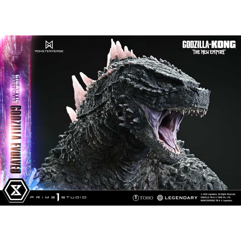 Prime 1 Studio - Godzilla Evoluto Bonus Ver. - Godzilla x Kong: Il nuovo impero Serie masterline gigante