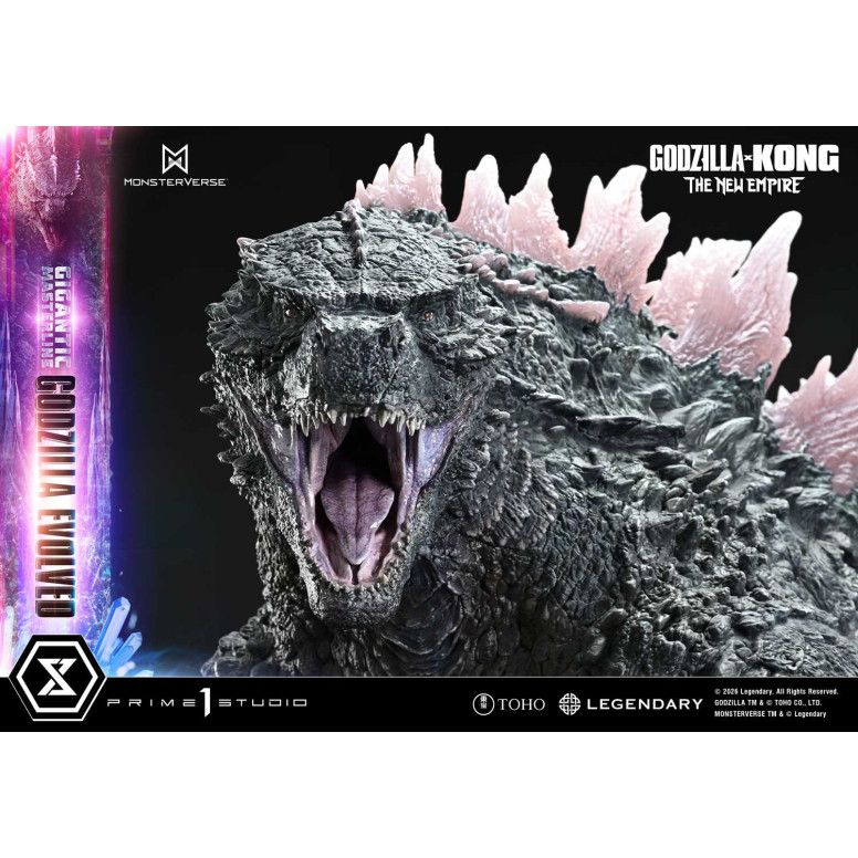 Prime 1 Studio - Godzilla Evoluto Bonus Ver. - Godzilla x Kong: Il nuovo impero Serie masterline gigante
