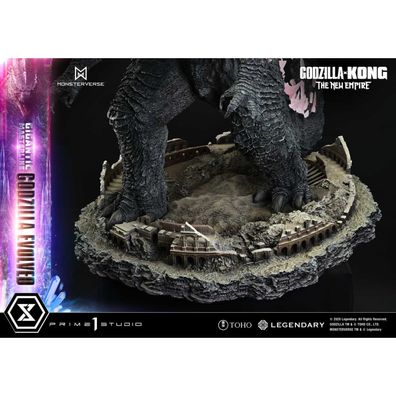 Prime 1 Studio - Godzilla Evoluto Bonus Ver. - Godzilla x Kong: Il nuovo impero Serie masterline gigante