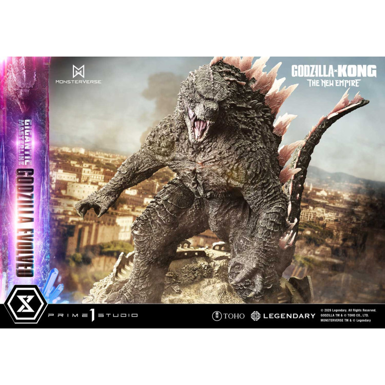 Prime 1 Studio - Godzilla Evoluto Bonus Ver. - Godzilla x Kong: Il nuovo impero Serie masterline gigante