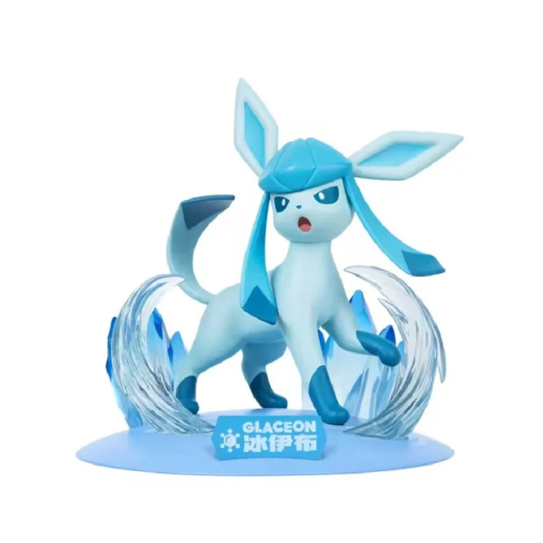 Funism - Pokemon Prime Figura Mini - Givrali - Glaceon - Glacia