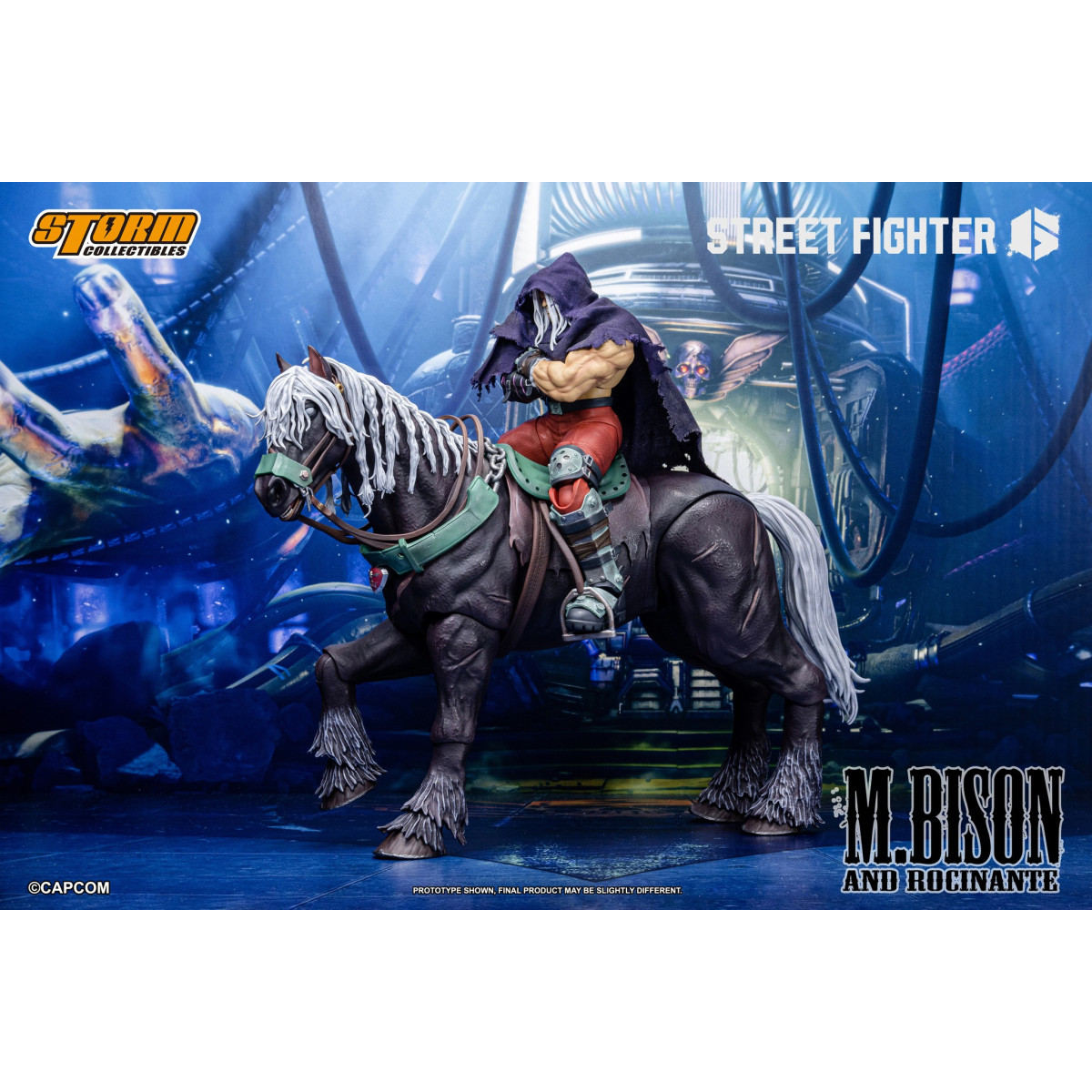 Storm Collectibles - Street Fighter 6 - M.Bison (Vega) & Ronzinante