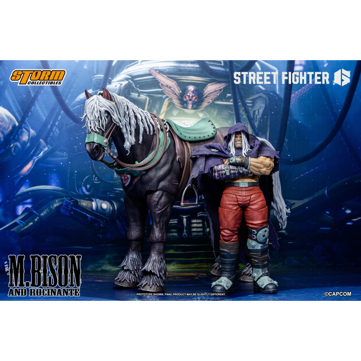 Storm Collectibles - Street Fighter 6 - M.Bison (Vega) & Ronzinante