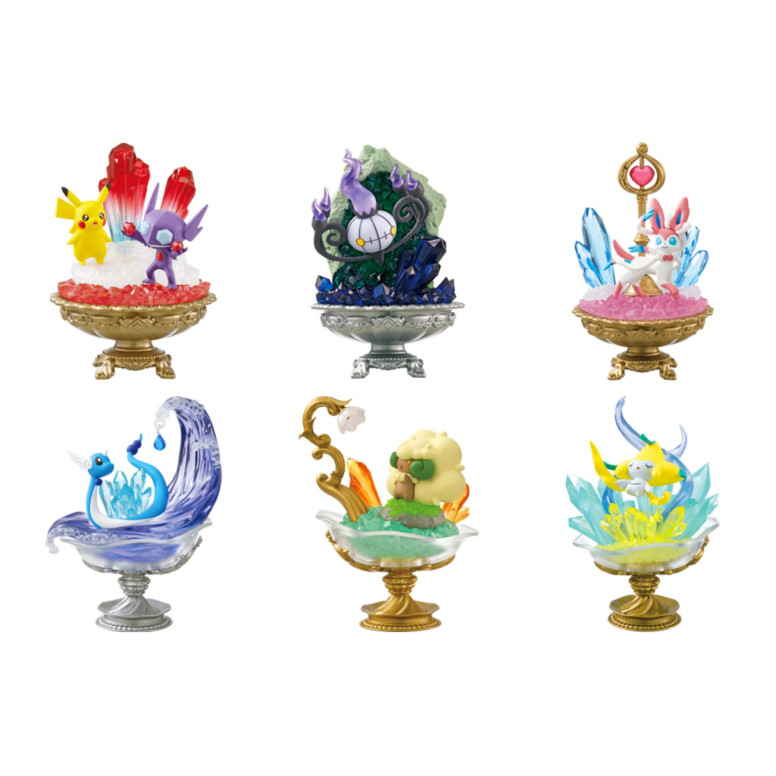 Re-Ment - Pokémon - GEMSTONE COLLECTION 2 set di 6 figure in blind box.