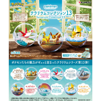 Re-Ment - Pokémon - TERRARIUM COLLECTION VOL 13 set di 6 figure in blind box.