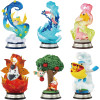 Re-Ment - Pokémon - SWING VIGNETTE COLLECTION 3 set di 6 figure in blind box.