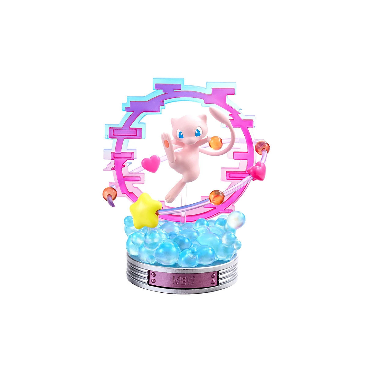 Re-Ment - Pokémon - NEON PARTY set di 6 figure in scatola cieca.