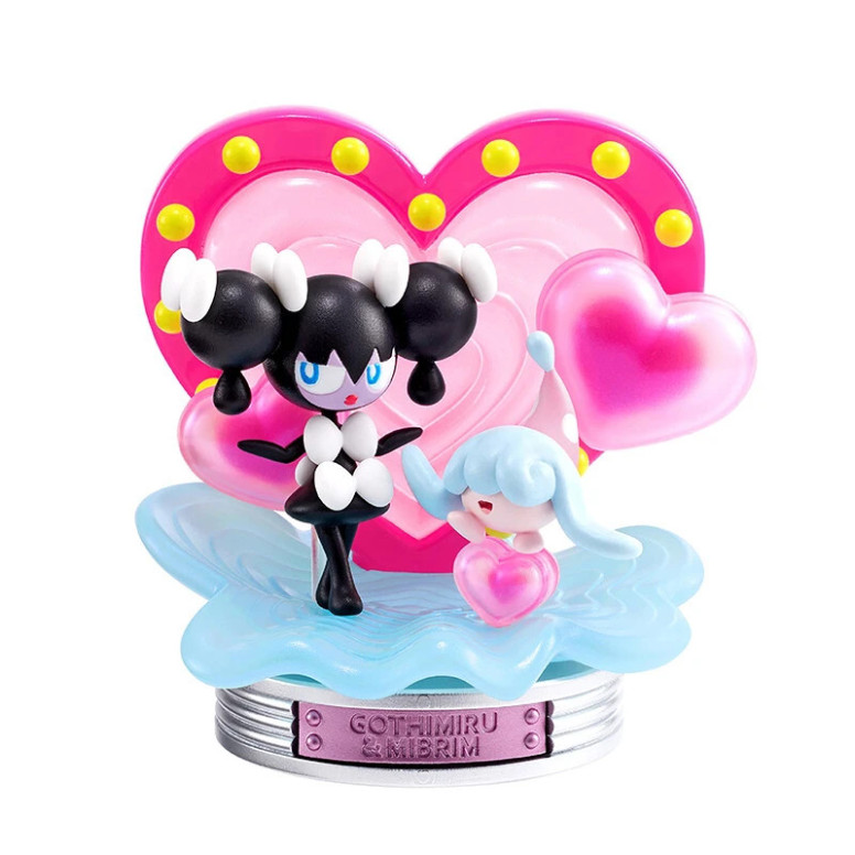 Re-Ment - Pokémon - NEON PARTY set di 6 figure in scatola cieca.