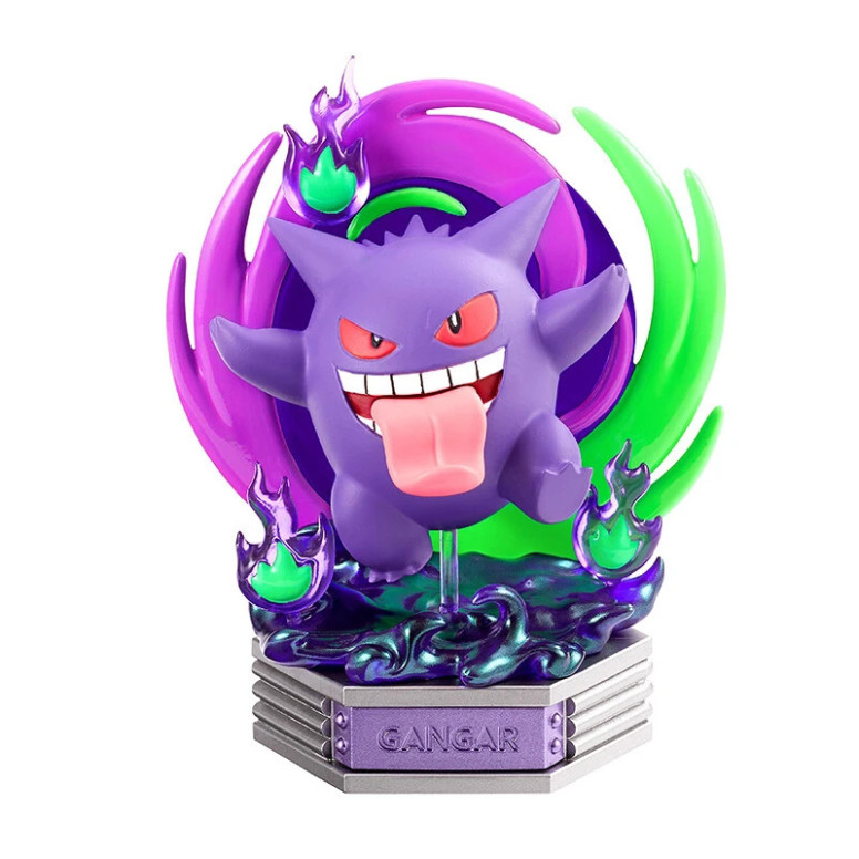Re-Ment - Pokémon - NEON PARTY set di 6 figure in scatola cieca.