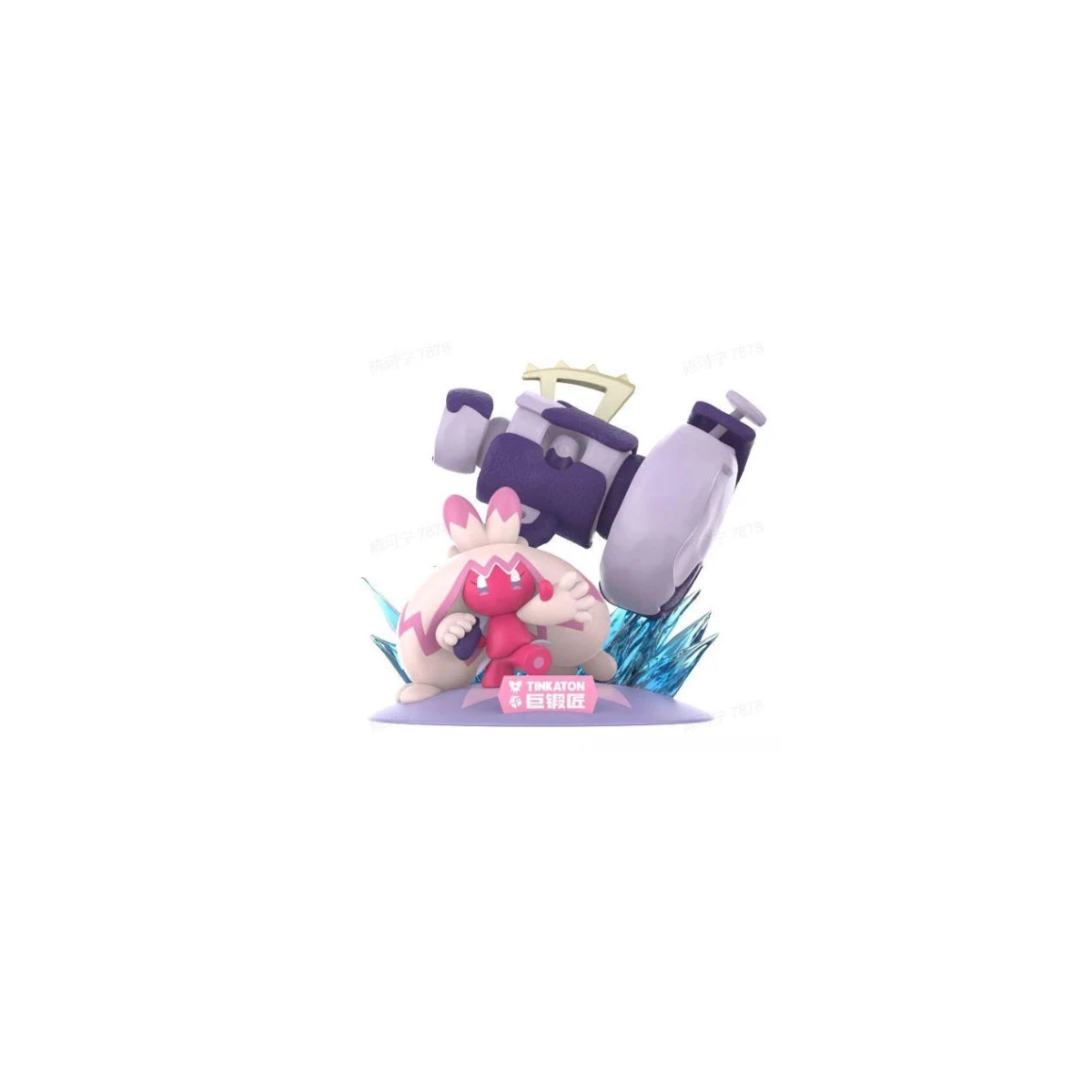 Funism - Pokemon Prime Figura Mini - Forgelina - Tinkaton - Dekanuchan