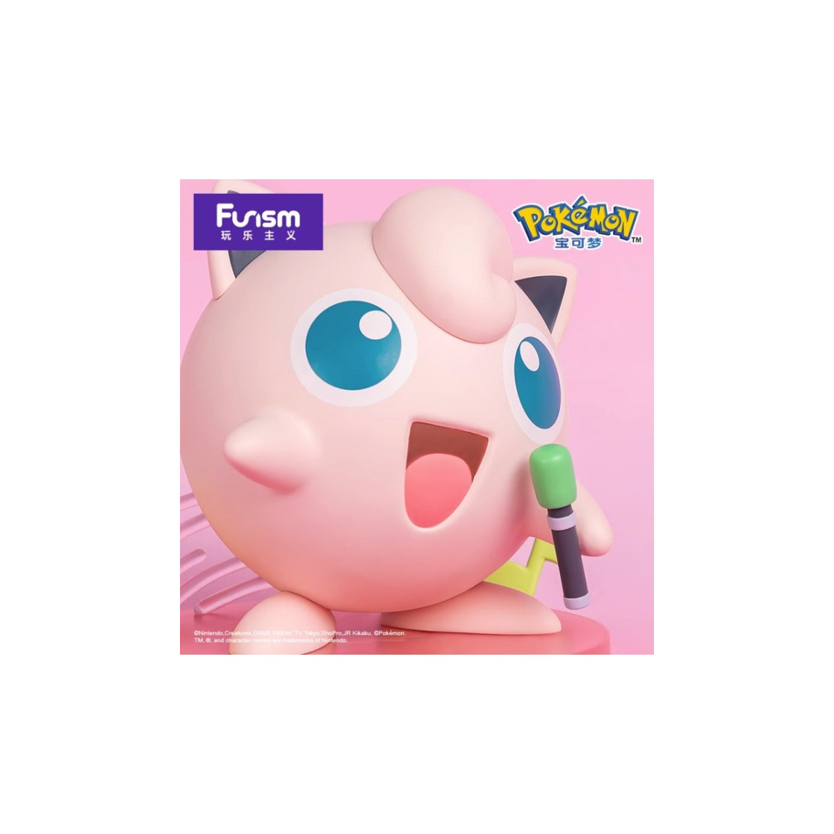 Funism - Pokemon Prime Figura - RONDOUDOU - Jigglypuff - Concime liquido