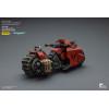 JoyToy Space Marines - Blood Angels Moto da combattimento con modello Raider e fucili bolt a doppio collegamento 1/18 - Warhamme