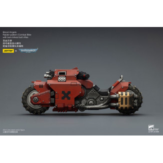 JoyToy Space Marines - Blood Angels Moto da combattimento con modello Raider e fucili bolt a doppio collegamento 1/18 - Warhamme