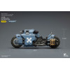 JoyToy Space Marines - Space Wolves Moto da combattimento con modello Raider e fucili bolt a doppio attacco 1/18 - Warhammer 40K