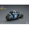 JoyToy Space Marines - Space Wolves Moto da combattimento con modello Raider e fucili bolt a doppio attacco 1/18 - Warhammer 40K