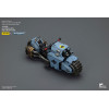 JoyToy Space Marines - Space Wolves Moto da combattimento con modello Raider e fucili bolt a doppio attacco 1/18 - Warhammer 40K