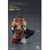 JoyToy Space Marines - Cicatrici Bianche - Gufo Khan, Cercatore di Espiazione, con la spada del potere "Il Soffio della Tempesta
