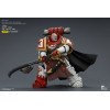 JoyToy Space Marines - Cicatrici Bianche - Gufo Khan, Cercatore di Espiazione, con la spada del potere "Il Soffio della Tempesta