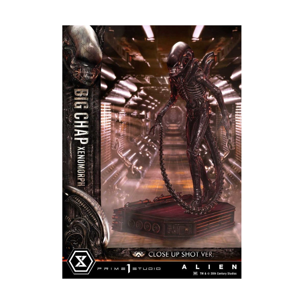 Prime 1 Studio - Big Chap Xenomorph Colpo ravvicinato Ver.  - Alien (1979) Museum Masterline XL 1/3