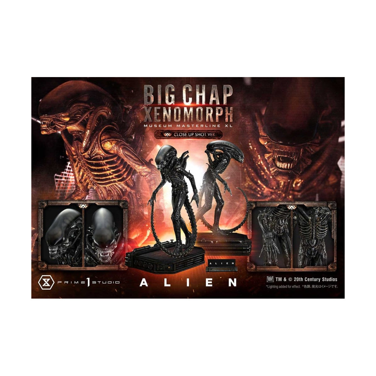 Prime 1 Studio - Big Chap Xenomorph Colpo ravvicinato Ver.  - Alien (1979) Museum Masterline XL 1/3