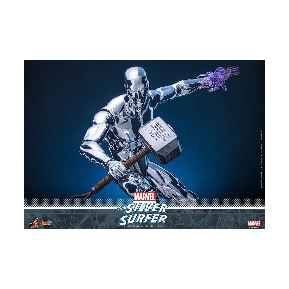 Hot Toys Marvel - Silver Surfer - Comics Masterpiece 1/6