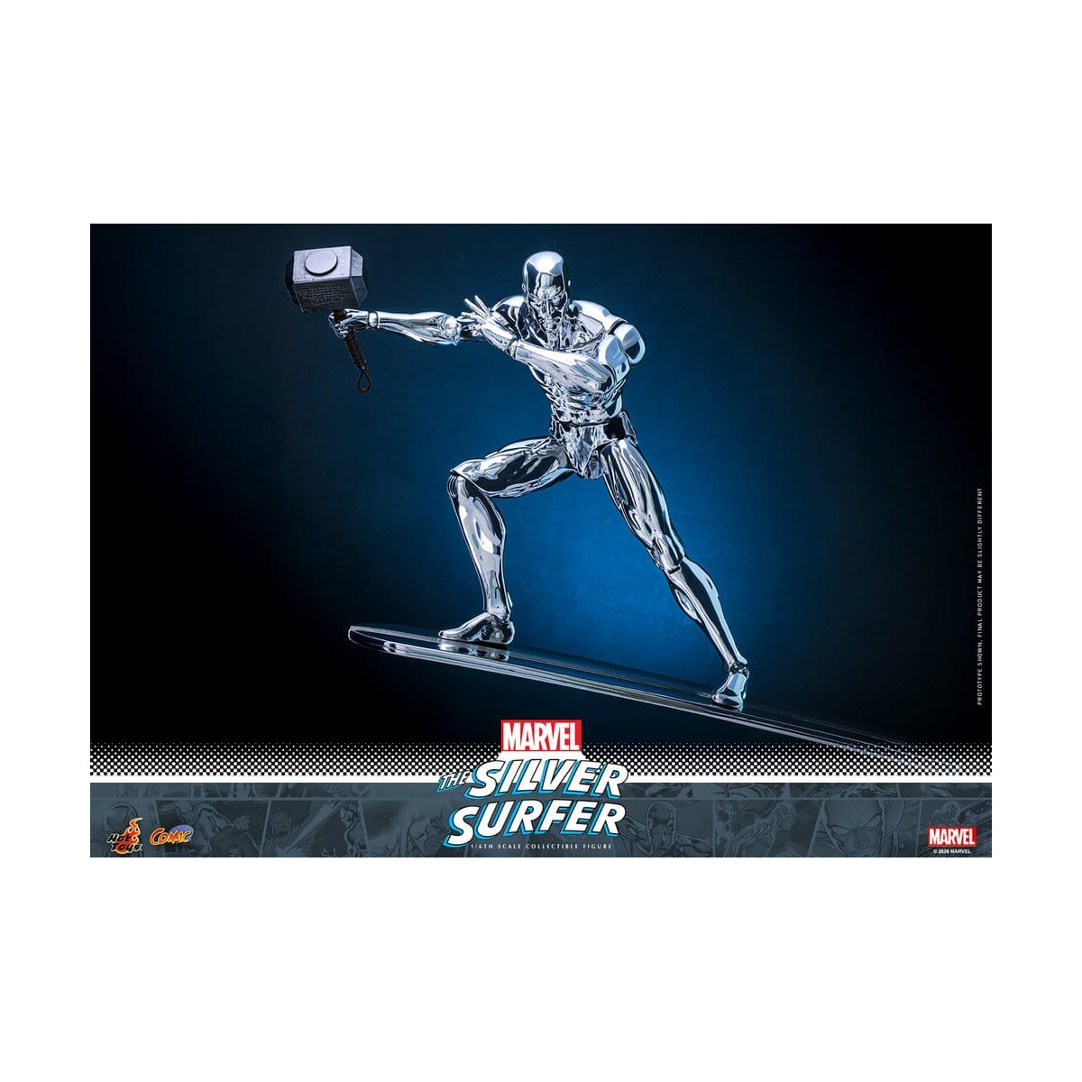Hot Toys Marvel - Silver Surfer - Comics Masterpiece 1/6