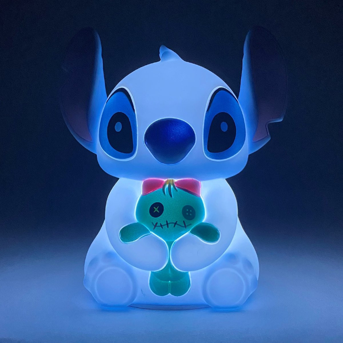 Grand Jester Studios Lilo & Stitch - Figura luminosa di Stitch e Souillon.