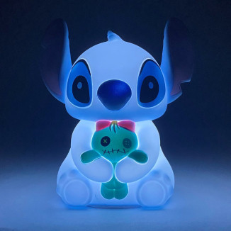 Grand Jester Studios Lilo & Stitch - Figura luminosa di Stitch e Souillon.
