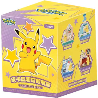 Funism - Pokémon - PIKACHU & FRIENDS set di 8 figure in Blind Box