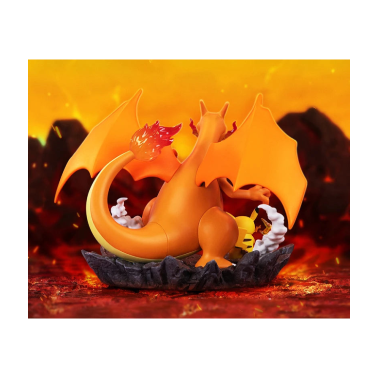 Funism - Pokemon Prime Figura - PIKACHU & DRACAUFEU