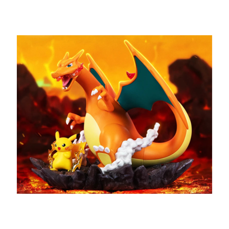 Funism - Pokemon Prime Figura - PIKACHU & DRACAUFEU