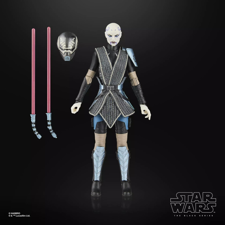 Star Wars The Black Series - Asajj Ventress (Cacciatore di taglie) - Le guerre dei cloni