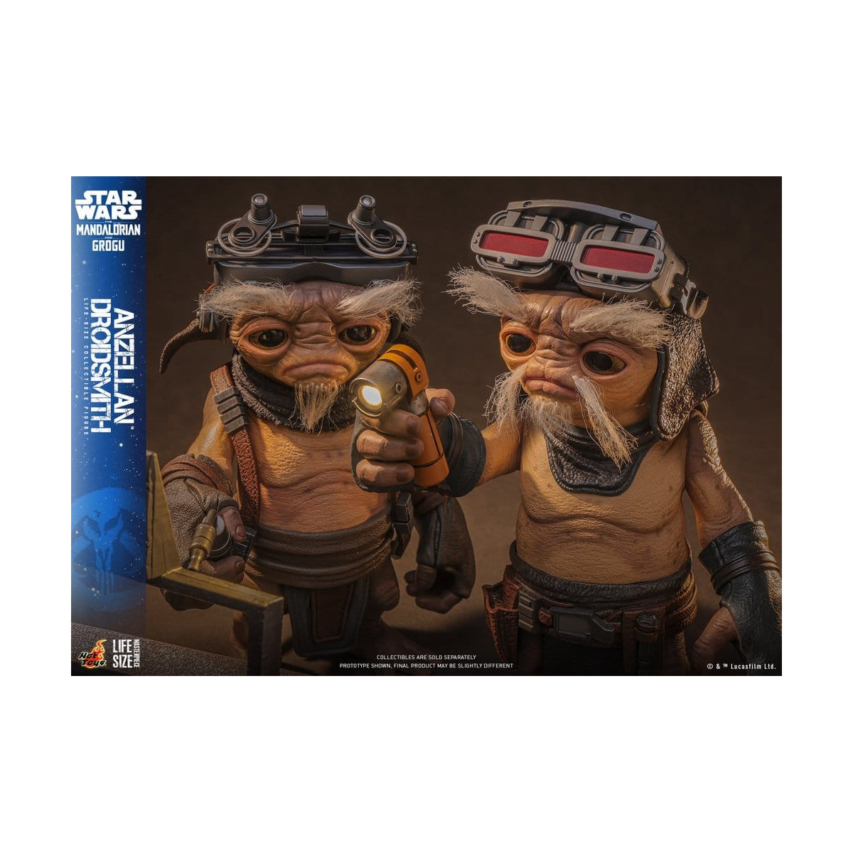 Hot toys Star Wars - Serie di capolavori a grandezza naturale di Anzellan Droidsmith - Star Wars: The Mandalorian & Grogu