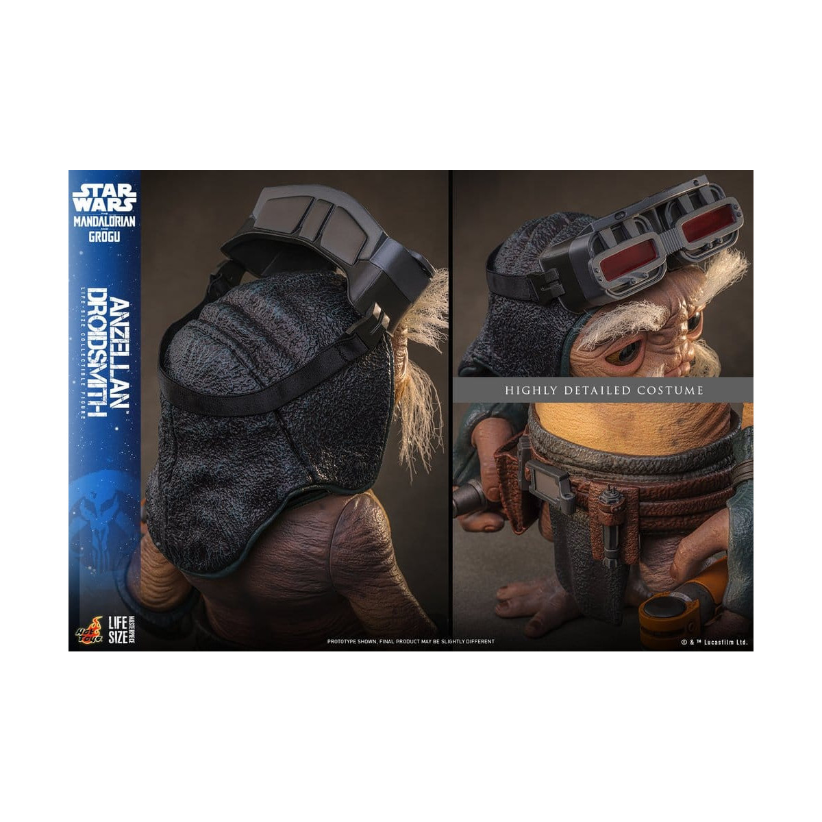 Hot toys Star Wars - Serie di capolavori a grandezza naturale di Anzellan Droidsmith - Star Wars: The Mandalorian & Grogu