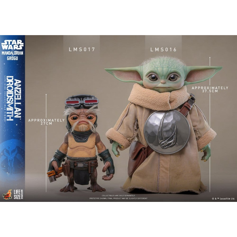 Hot toys Star Wars - Serie di capolavori a grandezza naturale di Anzellan Droidsmith - Star Wars: The Mandalorian & Grogu