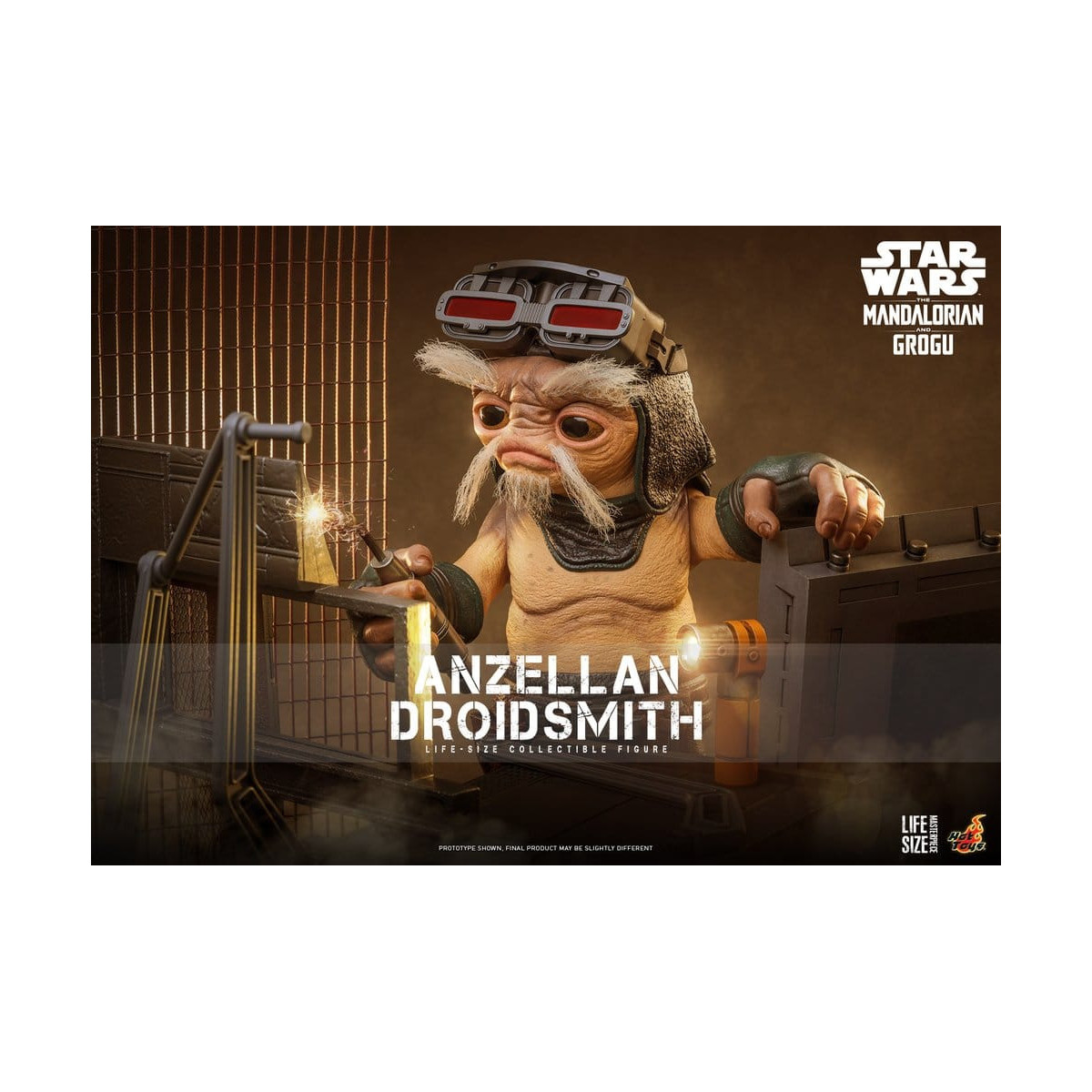 Hot toys Star Wars - Serie di capolavori a grandezza naturale di Anzellan Droidsmith - Star Wars: The Mandalorian & Grogu