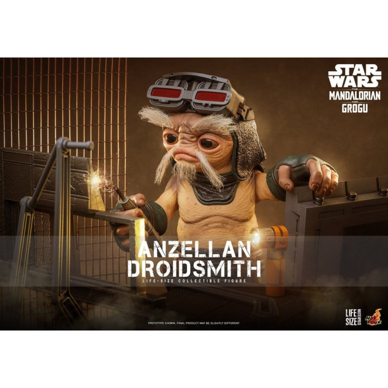 Hot toys Star Wars - Serie di capolavori a grandezza naturale di Anzellan Droidsmith - Star Wars: The Mandalorian & Grogu