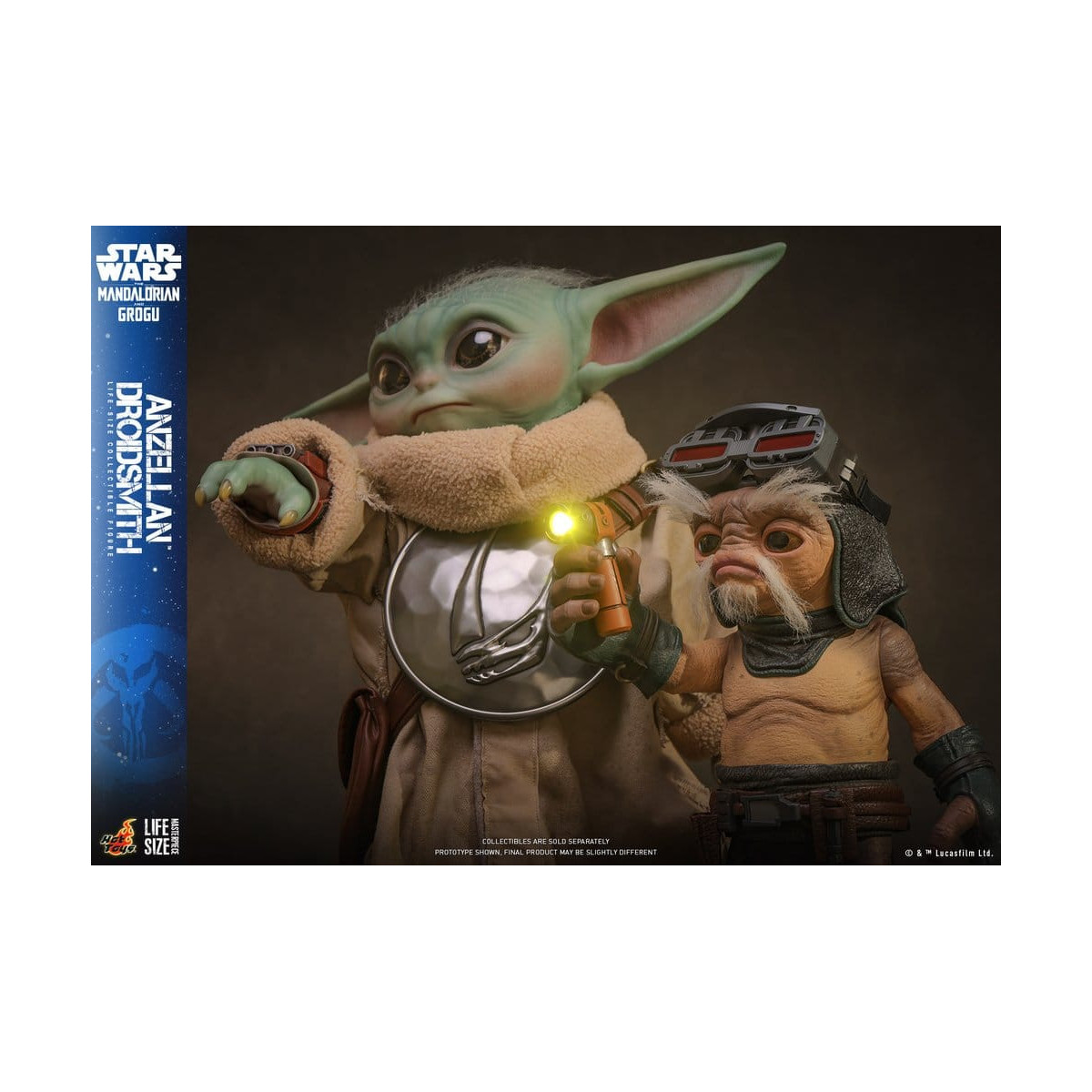 Hot toys Star Wars - Serie di capolavori a grandezza naturale di Anzellan Droidsmith - Star Wars: The Mandalorian & Grogu