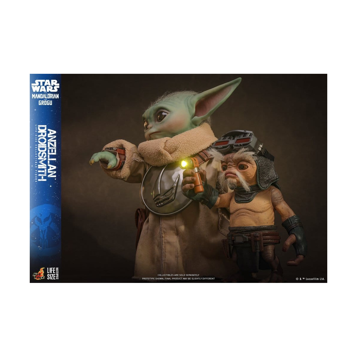 Hot toys Star Wars - Serie di capolavori a grandezza naturale di Anzellan Droidsmith - Star Wars: The Mandalorian & Grogu