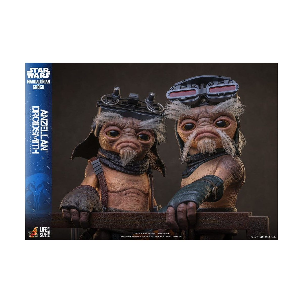 Hot toys Star Wars - Serie di capolavori a grandezza naturale di Anzellan Droidsmith - Star Wars: The Mandalorian & Grogu
