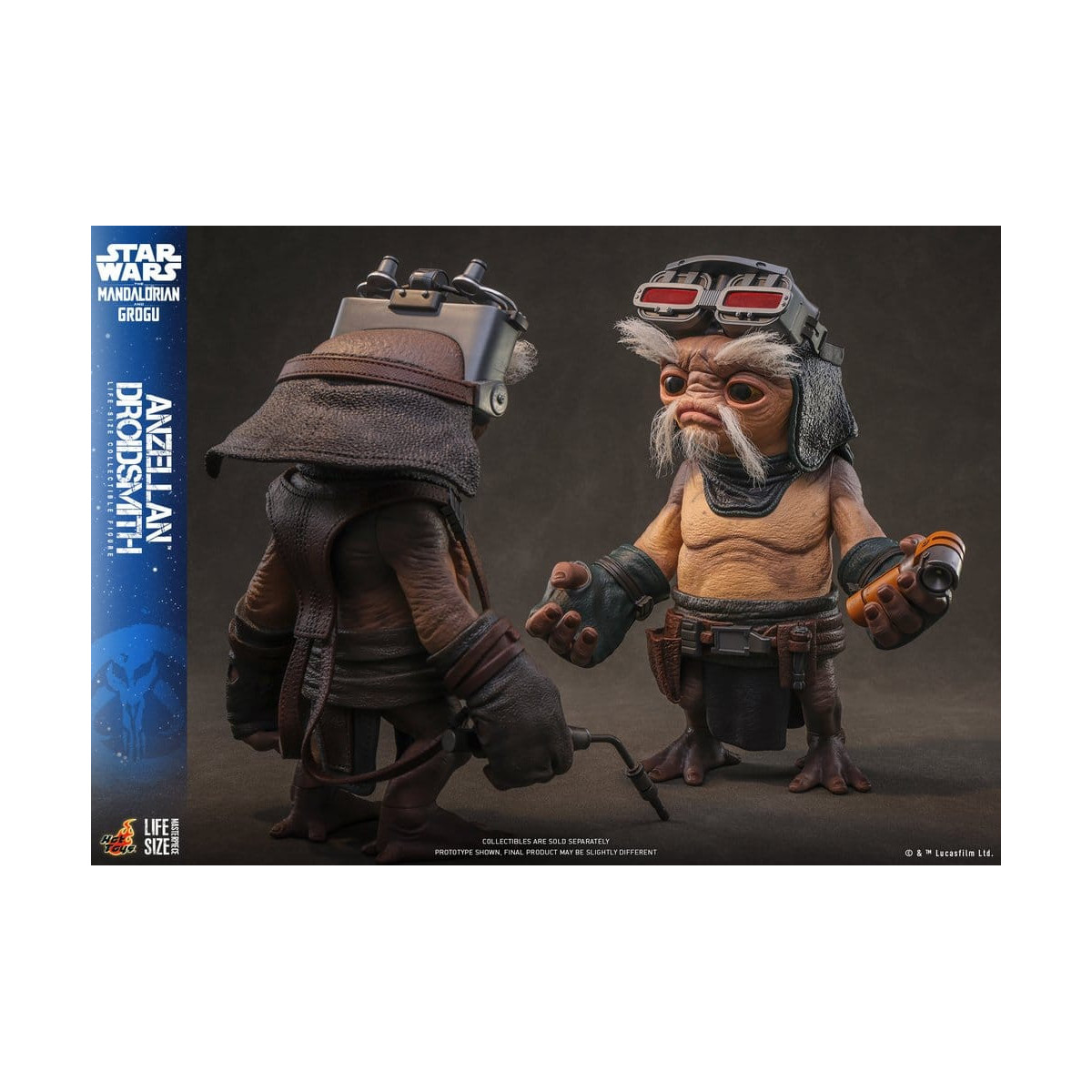Hot toys Star Wars - Serie di capolavori a grandezza naturale di Anzellan Droidsmith - Star Wars: The Mandalorian & Grogu