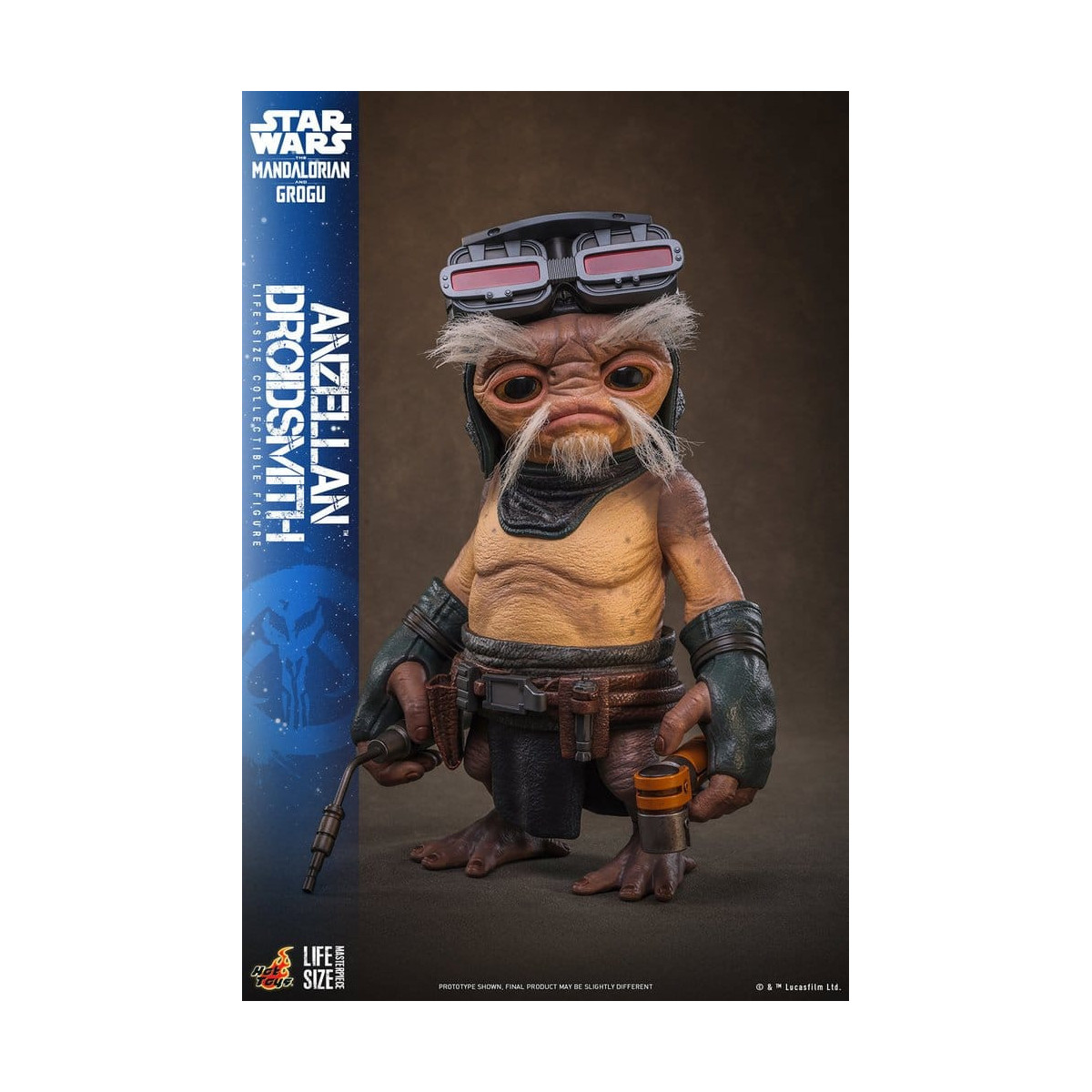 Hot toys Star Wars - Serie di capolavori a grandezza naturale di Anzellan Droidsmith - Star Wars: The Mandalorian & Grogu