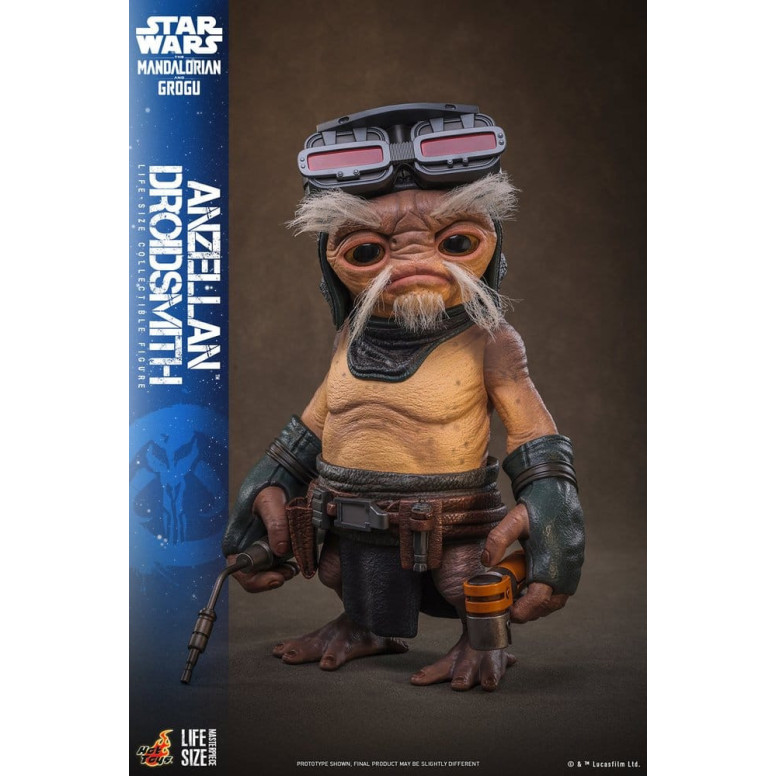 Hot toys Star Wars - Serie di capolavori a grandezza naturale di Anzellan Droidsmith - Star Wars: The Mandalorian & Grogu