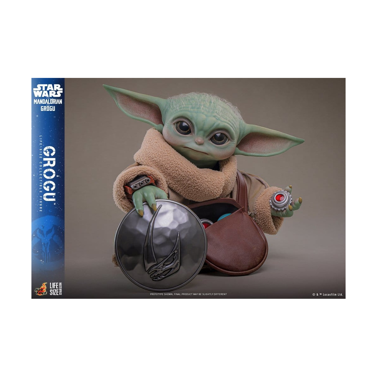 Hot toys Star Wars - Grogu 1/1 - Star Wars: Il Mandaloriano & Grogu