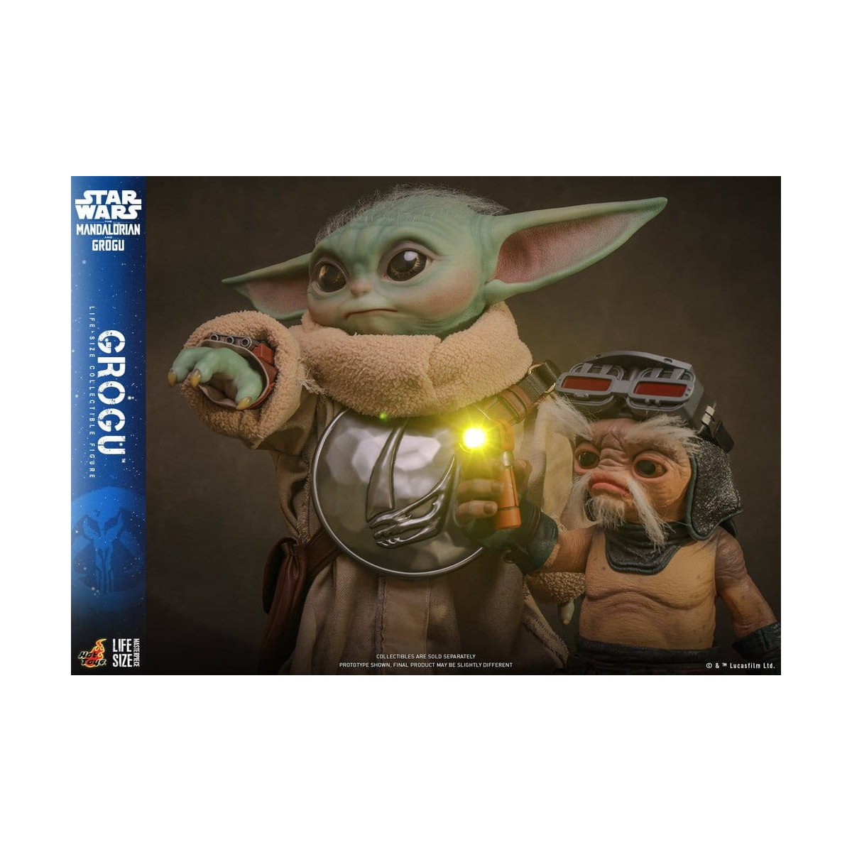 Hot toys Star Wars - Grogu 1/1 - Star Wars: Il Mandaloriano & Grogu
