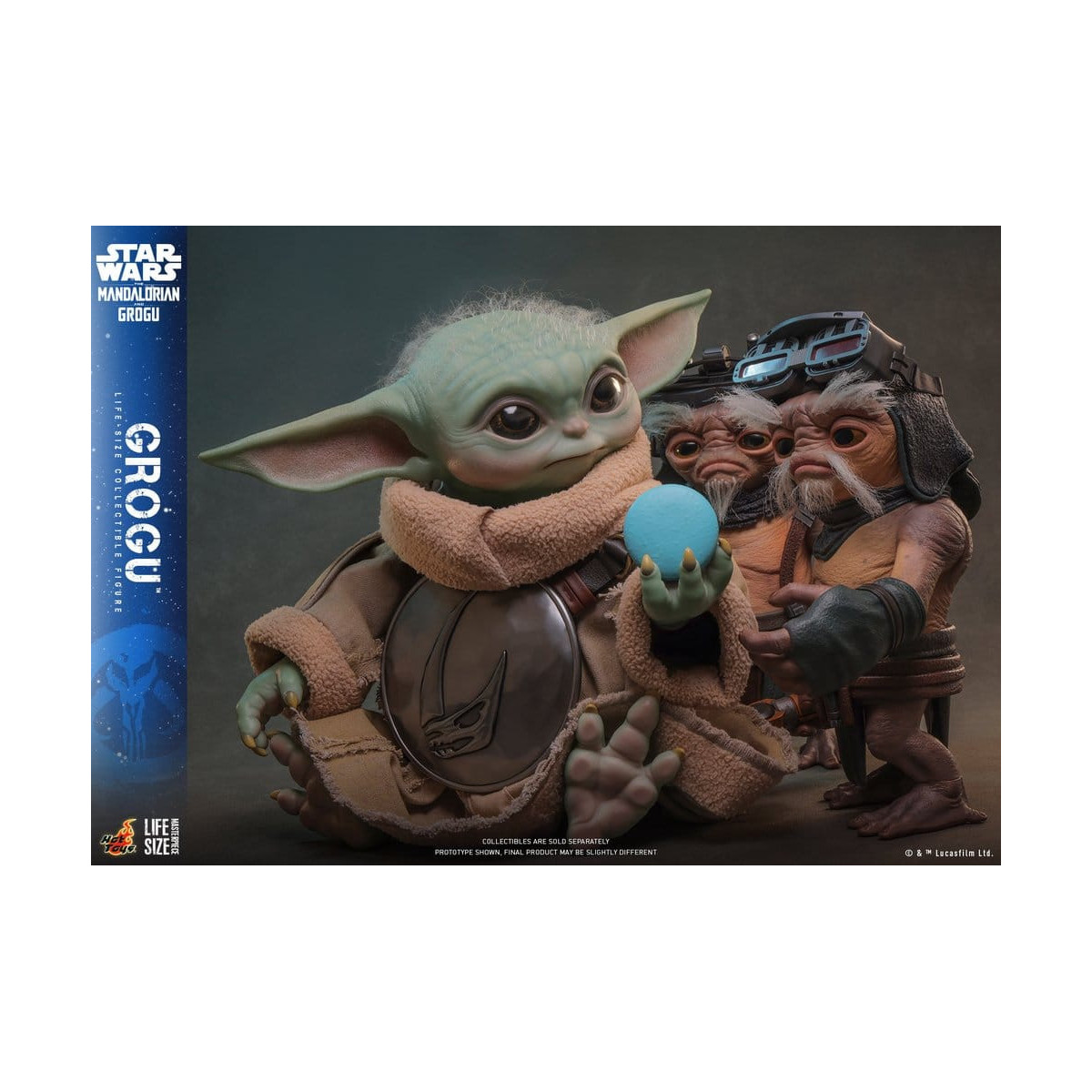Hot toys Star Wars - Grogu 1/1 - Star Wars: Il Mandaloriano & Grogu