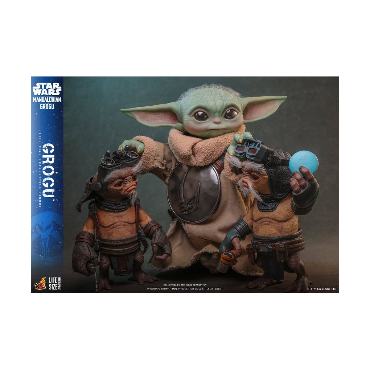 Hot toys Star Wars - Grogu 1/1 - Star Wars: Il Mandaloriano & Grogu