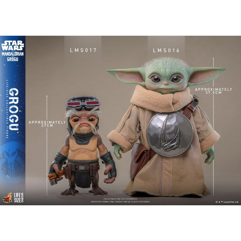 Hot toys Star Wars - Grogu 1/1 - Star Wars: Il Mandaloriano & Grogu