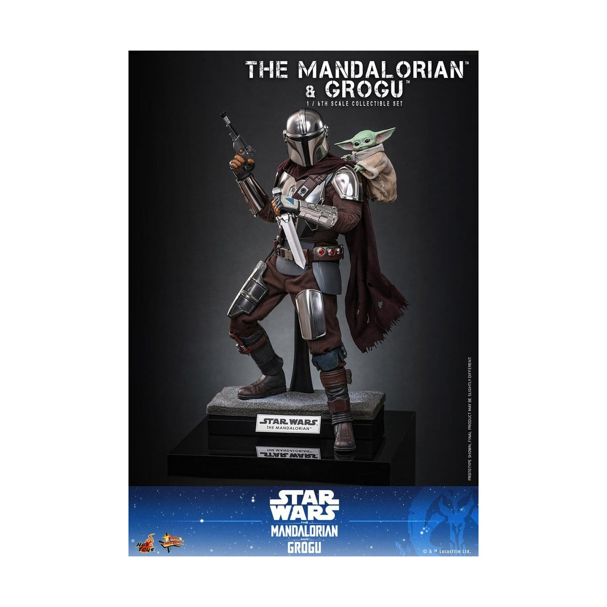 Hot Toys Star Wars - Guardia Pretoriana Imperiale 1/6 - Figurina Mandaloriana